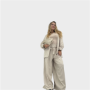 completo due pezzi gessato